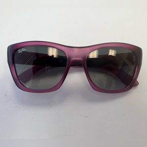 RAY BAN Purple Sunglasses